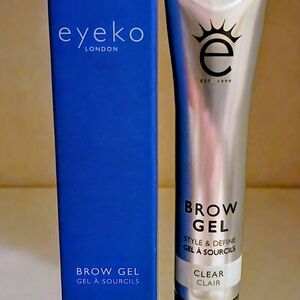 Eyeko London Brow Gel Clear Strong Hold 0.27 oz NEW IN BOX Full Size